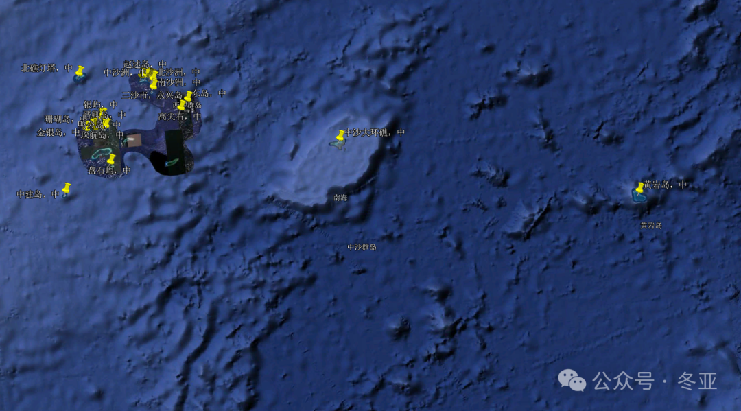 做了份南海岛礁现状图,其实比很多人以为的好不少。 做了份南海岛礁现状图,其实比很多人以为的好不少。
