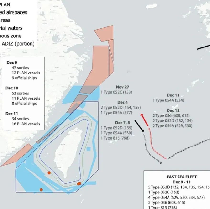 解放军台海演习结束!中国海警力量首次大规模参演,台海巡署回应:只要大陆海警船进入灰色地带,将坚决回击! 解放军台海演习结束!中国海警力量首次大规模参演,台海巡署回应:只要大陆海警船进入灰色地带,将坚决回击!