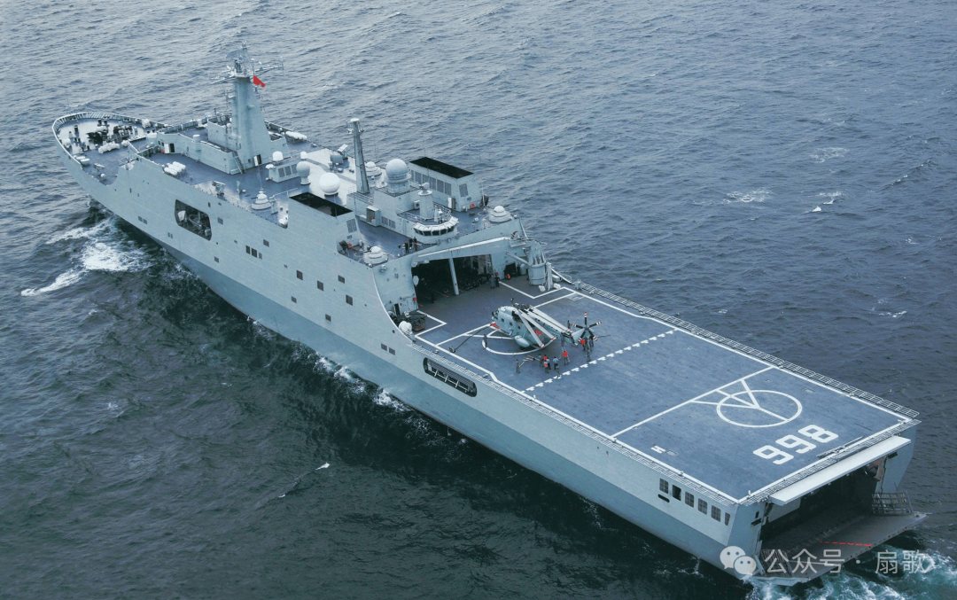 “无人艇母舰”的071两栖船坞登陆舰 “无人艇母舰”的071两栖船坞登陆舰