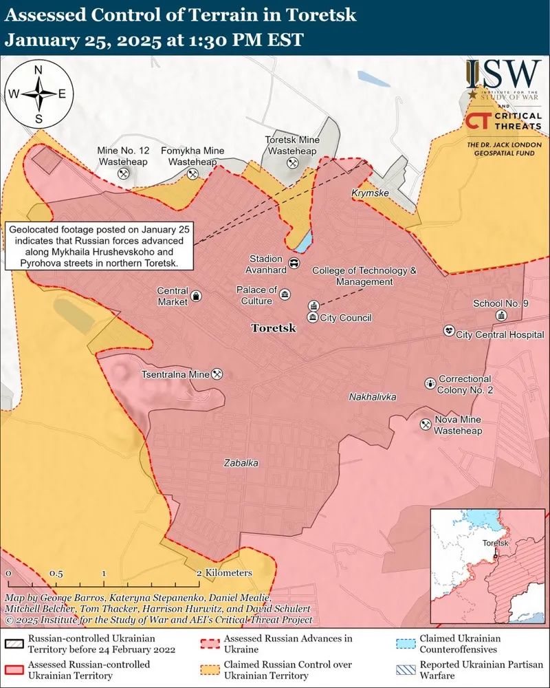 仅1周，大新西尔卡完全陷落，托列茨克同日献礼！