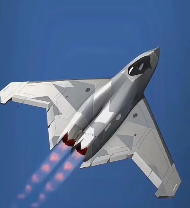 比成飞六代机更科幻，沈飞六代机居然是变形机，美国这次输在了起跑线上！