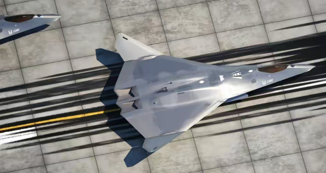 比成飞六代机更科幻，沈飞六代机居然是变形机，美国这次输在了起跑线上！