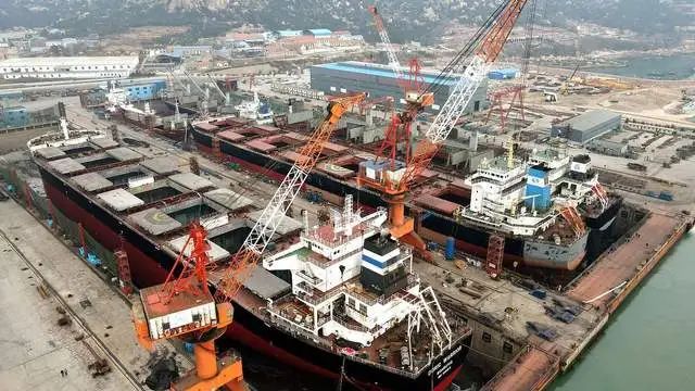 中国废弃船厂5个月重启,产能超过整个美国,美军这仗还怎么打? 中国废弃船厂5个月重启,产能超过整个美国,美军这仗还怎么打?