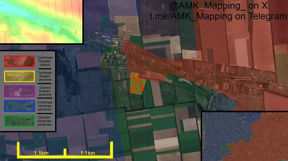 仅1周，大新西尔卡完全陷落，托列茨克同日献礼！