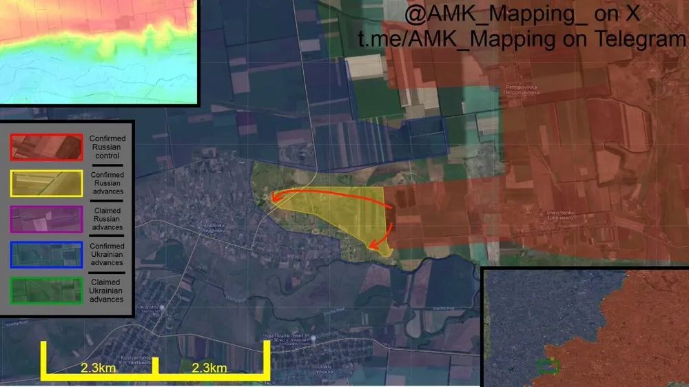 仅1周，大新西尔卡完全陷落，托列茨克同日献礼！