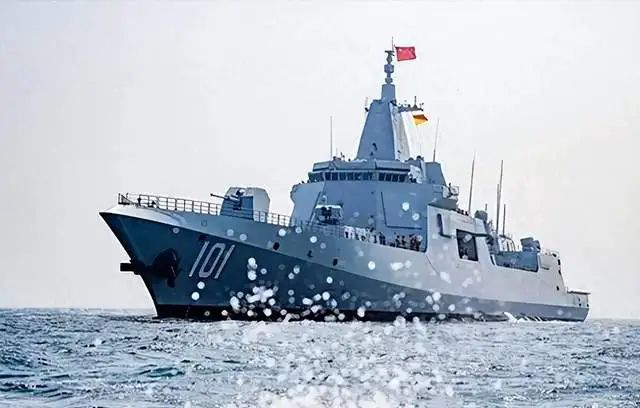 第二批055刚刚下水,057隐身大驱也来了?领先美国整整一个时代 第二批055刚刚下水,057隐身大驱也来了?领先美国整整一个时代