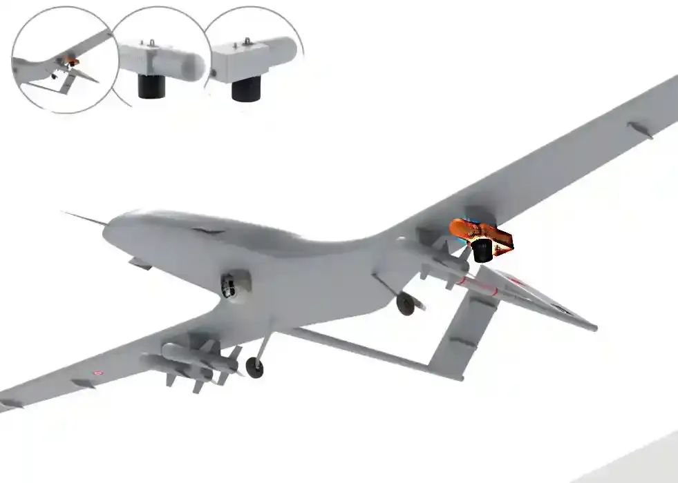 TB2无人机挂载新型电子支援吊舱首飞,还可扩展电子攻击能力 TB2无人机挂载新型电子支援吊舱首飞,还可扩展电子攻击能力