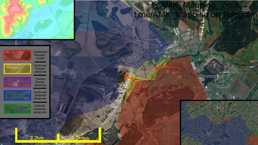 俄军绕道库皮扬斯克后侧,安德烈夫卡即将陷落! 俄军绕道库皮扬斯克后侧,安德烈夫卡即将陷落!