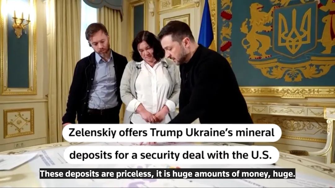 突发:泽连斯基同意特朗普的稀土换安全计划! 突发:泽连斯基同意特朗普的稀土换安全计划!