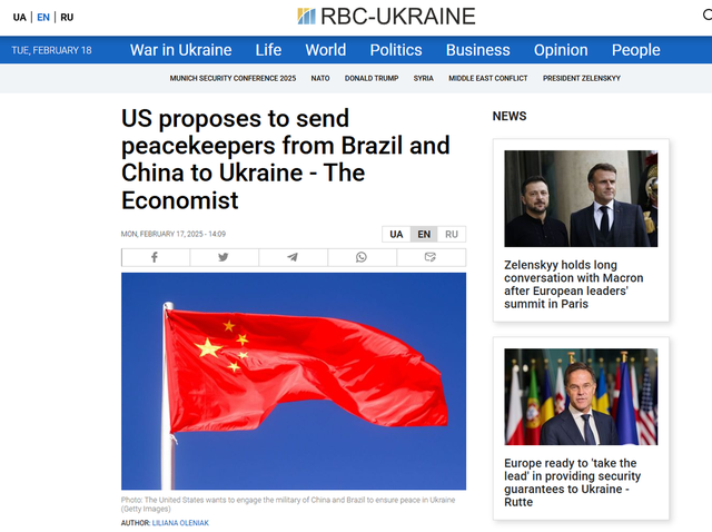 美国畅想俄乌停战:中国出兵乌克兰维和,保证各方不敢轻举妄动? 美国畅想俄乌停战:中国出兵乌克兰维和,保证各方不敢轻举妄动?