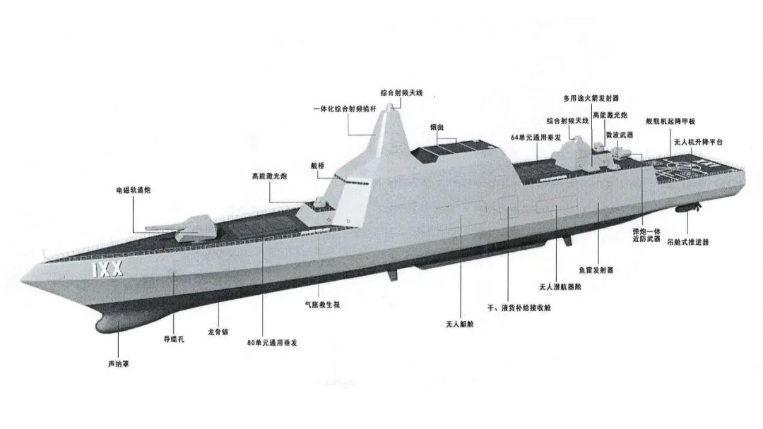 要一举超过055大驱？日本推出2万吨驱逐舰，计划今年开工建造！