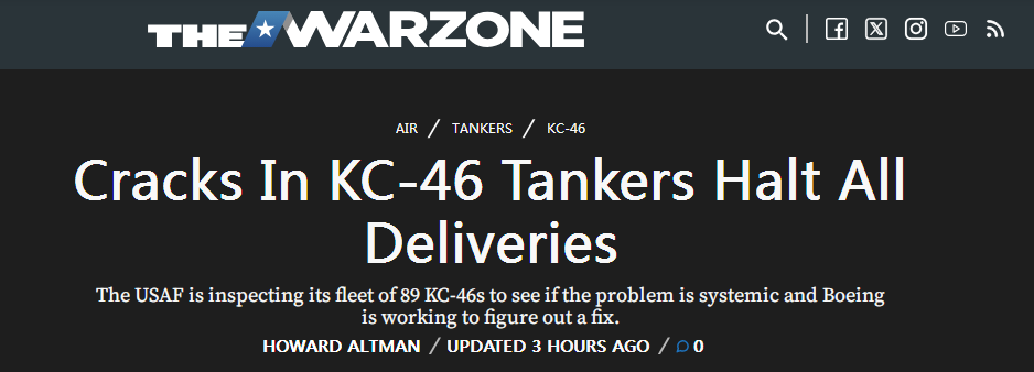 不愧是波音出手!再度重创美军针对中国的关键装备…… 不愧是波音出手!再度重创美军针对中国的关键装备……