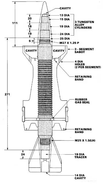 三七工程3:M111穿甲弹虽然干不穿T72,但亮点不少。