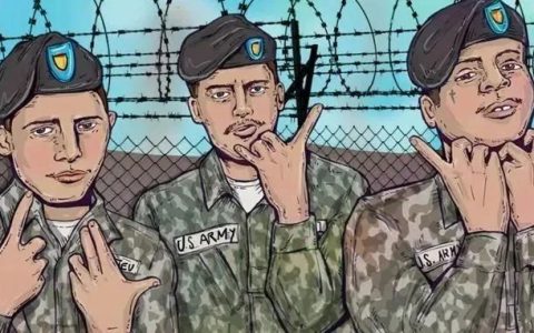 有多少美国士兵，在帮黑社会偷军火？