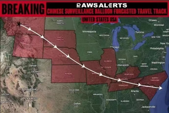 一个流浪的气球是如何让美国歇斯底里的？