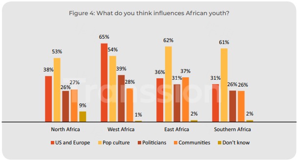 谁在影响非洲青年？