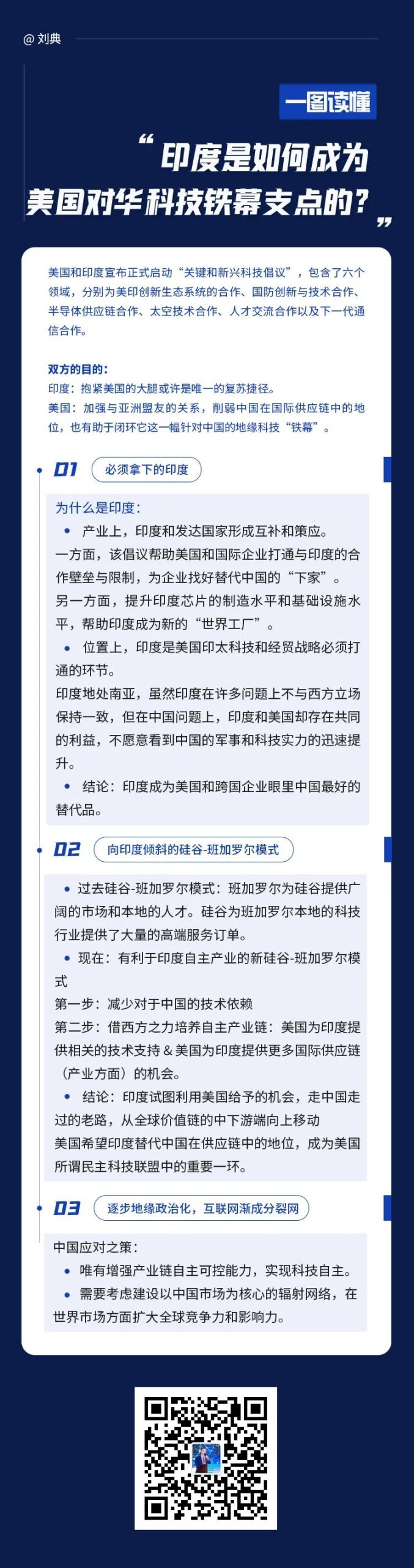 印度！又是印度！美国对华科技封锁线的关键节点 | 巨头政经观察系列⑫