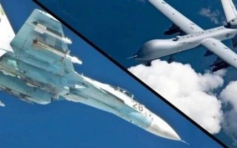 俄军战机击落“死神”无人机！美军慌了，赶紧为无人机挂空空导弹