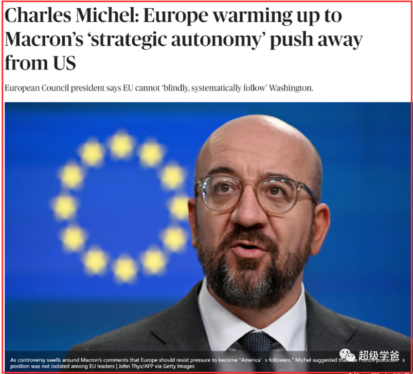 看到美国还在错误的道路上狂奔，我就放心了