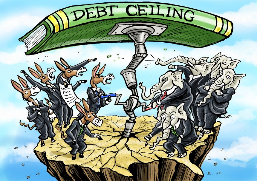 指责的游戏：债务风险下的美国两党应对