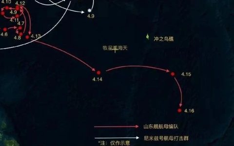 解放军航母打击群，突然现身第二岛链，关岛进入歼-15作战半径