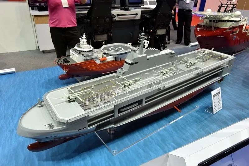 新加坡也要造航母？1.45万吨战舰模型摆了9年，却始终未开建