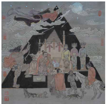 鲁迅笔下的嫦娥夫妇，怎么天天吃着乌鸦炸酱面？