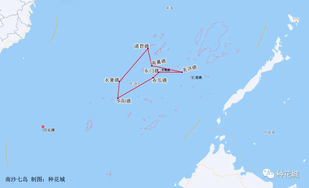 吹填永暑礁的作用，在这两天体现出来了！