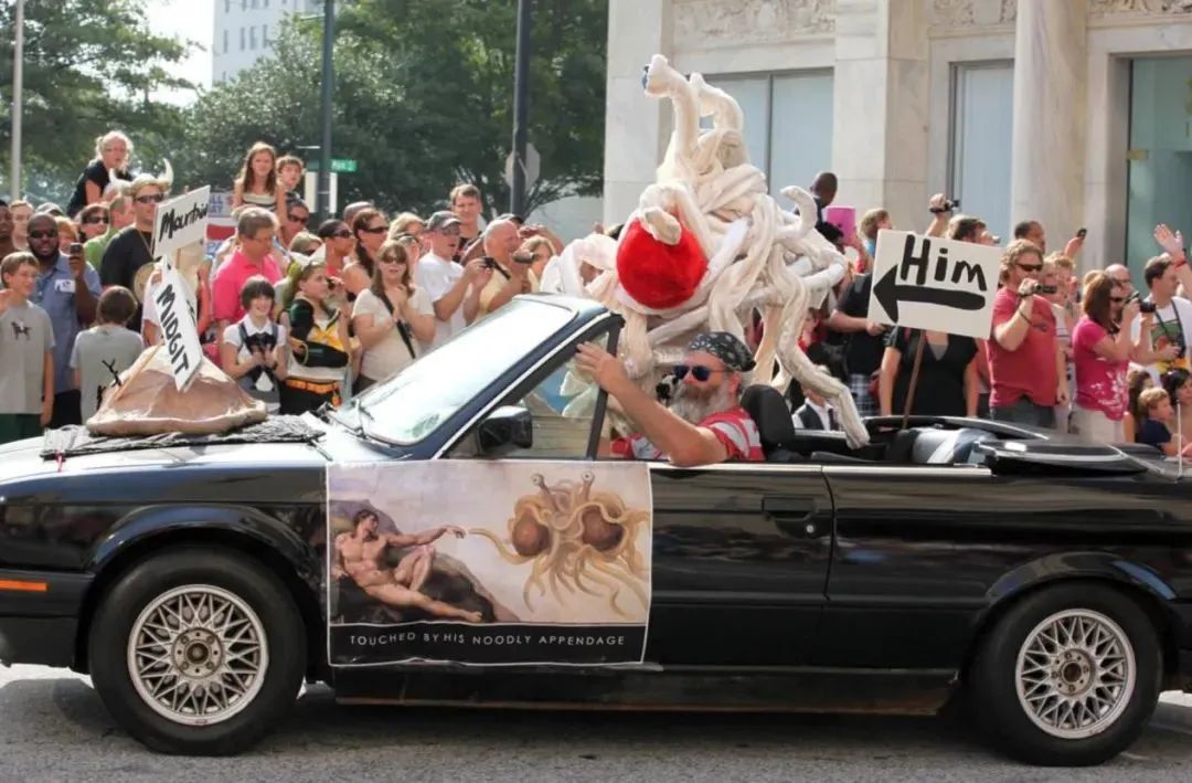 不开玩笑，神秘组织“飞天意面神教”传到了中国