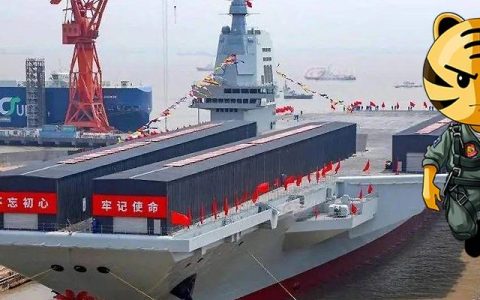 世界顶级航母即将交付！比山东舰还强两倍，舰身19个汉字态度明显
