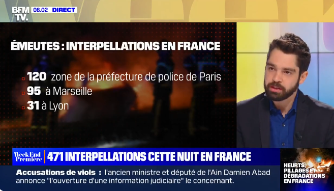 "在马赛打了一夜游击战，简直是世界末日！"