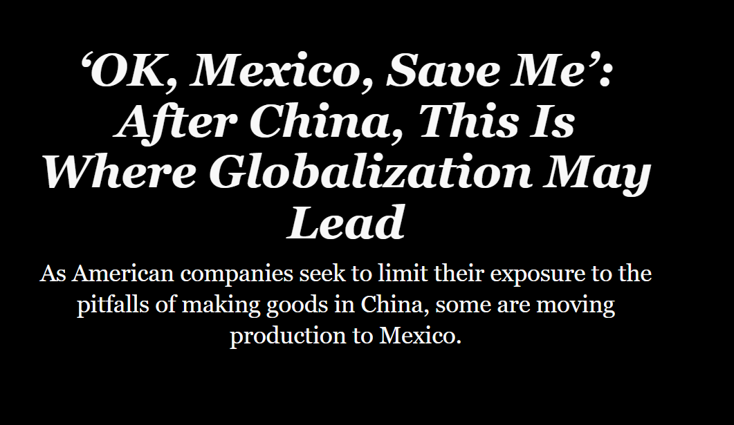 美国指着毒品泛滥的墨西哥说：它能成为下一个世界工厂！