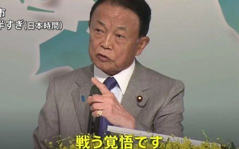 麻生太郎鼓动台湾“不惜动武”，说出了谁的“心里话”？