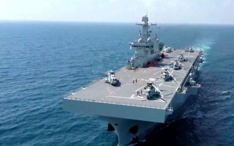 20层楼高！央视披露首艘075两栖战舰，强大实力铸就海上钢铁长城