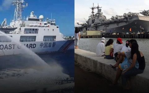 中国海警狠狠教训菲律宾！马科斯刚访华示好转脸就“背后捅刀”，究竟是谁在撑腰？