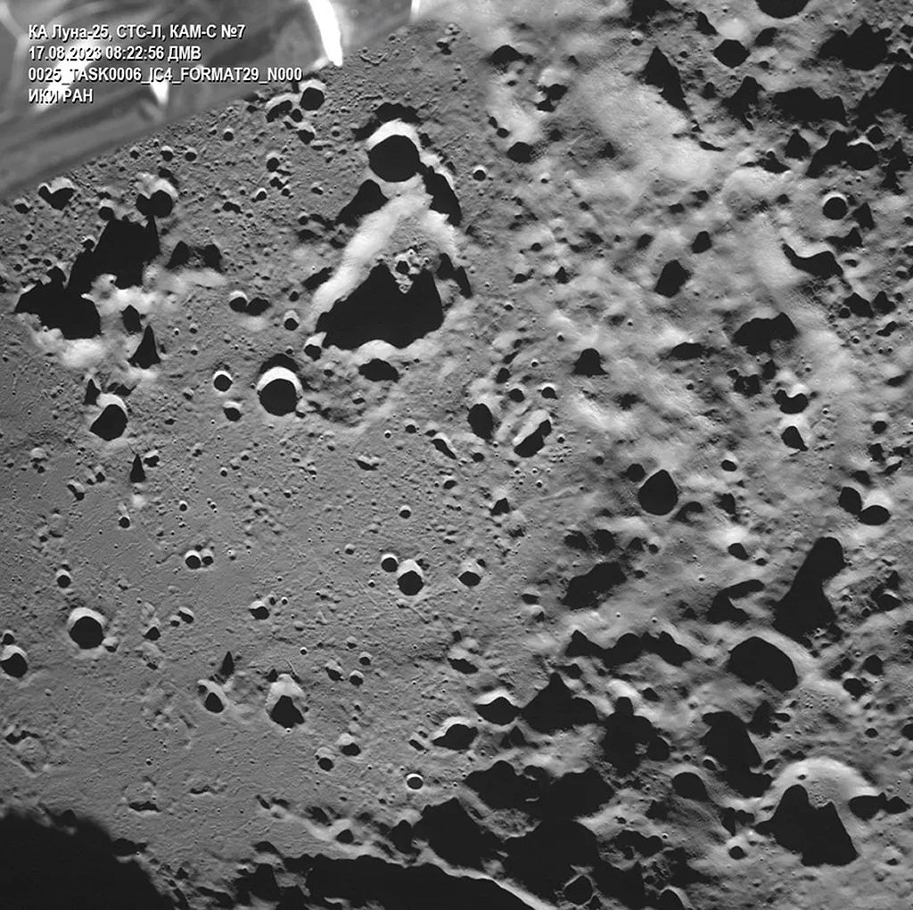 俄罗斯探测器，坠毁在月球之上