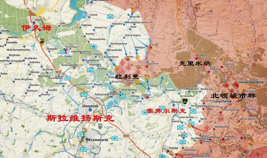 剑指红利曼？俄军战损比最好的战区，到底打的是什么仗？