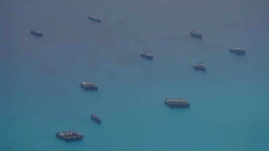 数十艘船只出现！通往仁爱礁的路，已被中方牢牢控制