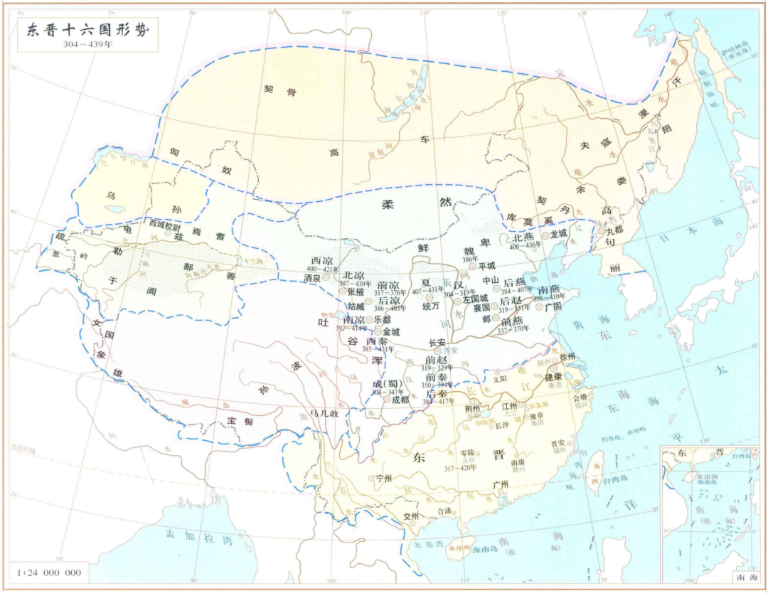 十六国时，曾雄踞北方的羯人和氐人都去哪儿了？