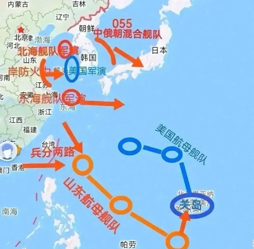 美国联合舰队计划15天完成的万人军演，5个小时就搞定了