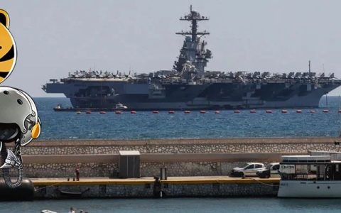 30节航速，1150公里！以色列挨打，美国航母连夜出港紧急驰援