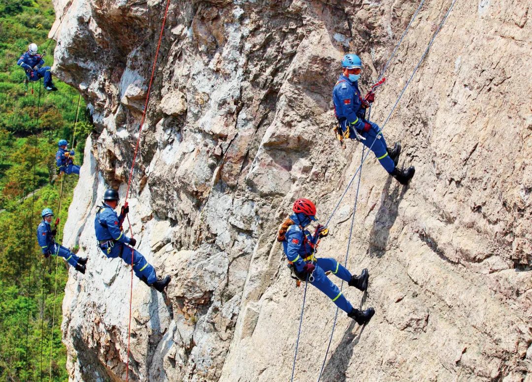 ​混乱中的蓝天救援队