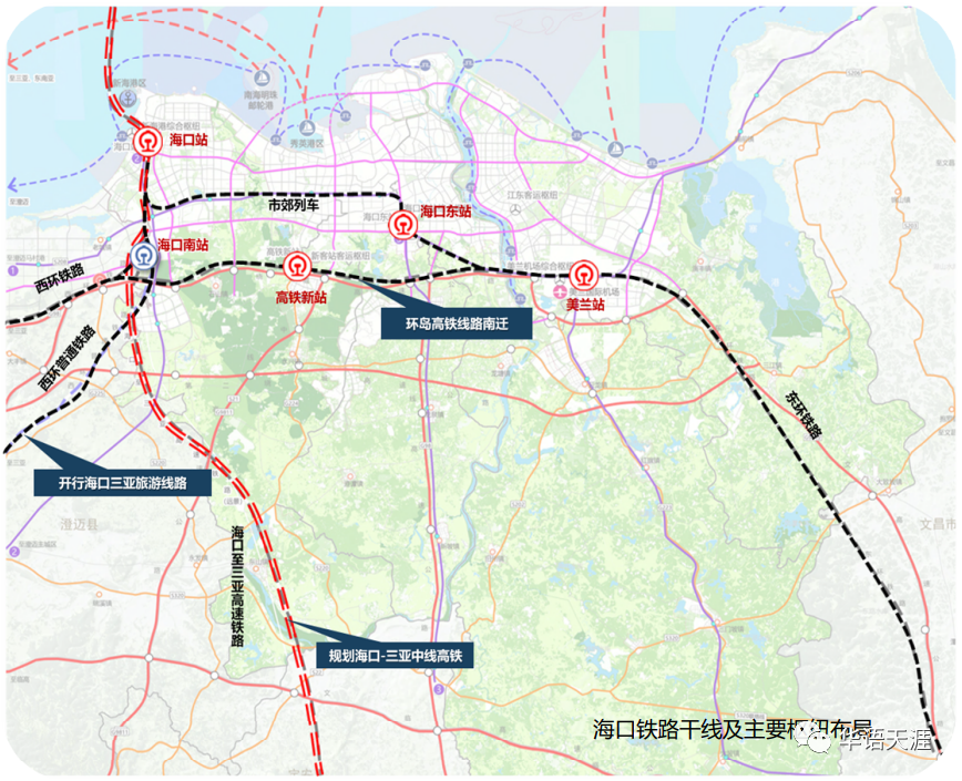 海南中线高铁项目正式启动，线路走向初露端倪