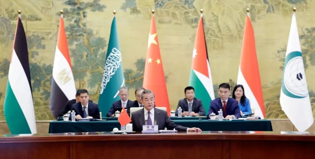 阿拉伯和伊斯兰国家外长组团访华，看出巴以向何处去！