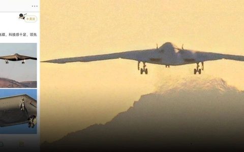 重磅！美国空军B-21正式首飞，机体细节大面积曝光！网友：压力给到中国一边了！