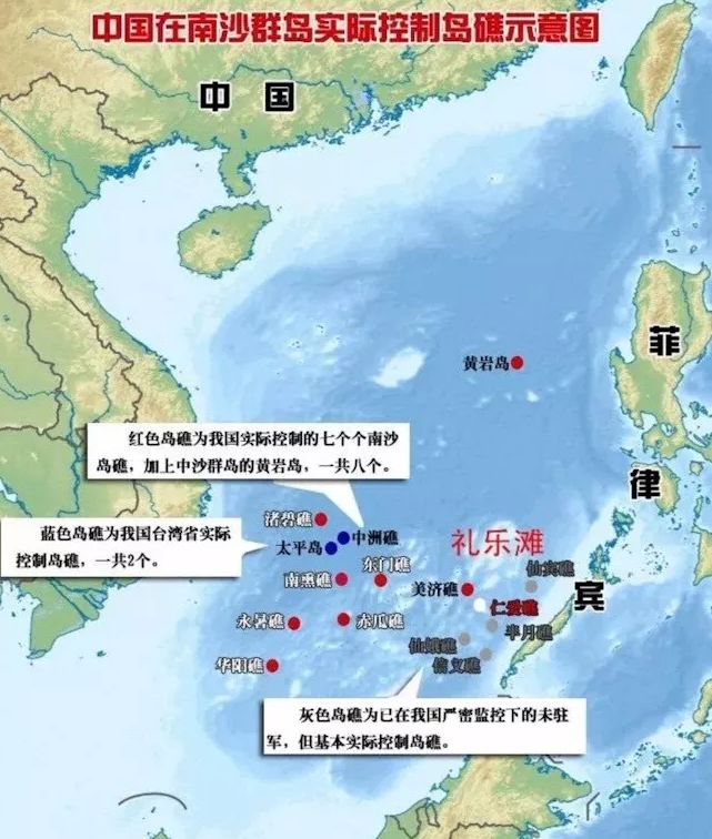 永暑礁长大了，110艘不沉的航空母舰震慑中国南海