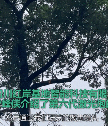 电力局用激光炮一炮能打断树枝？激光武器在中国被民用“白菜化”