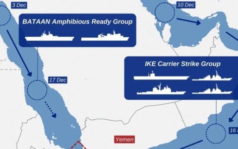 美国组团护航红海，叫没叫中国？