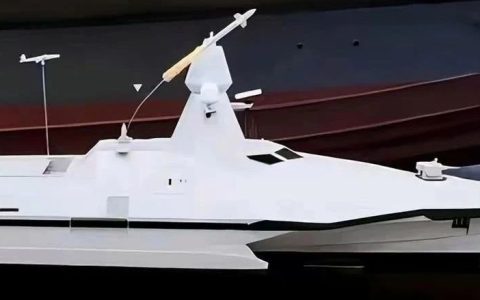 中国神秘无人舰艇亮相，西方惊叹：48架无人机护航，海上霸主呼之欲出？