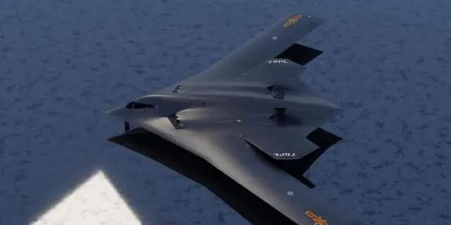 卫星曝光大型无人机！中国神秘隐形战机轰20真面目，一机两型设计惊艳全球！